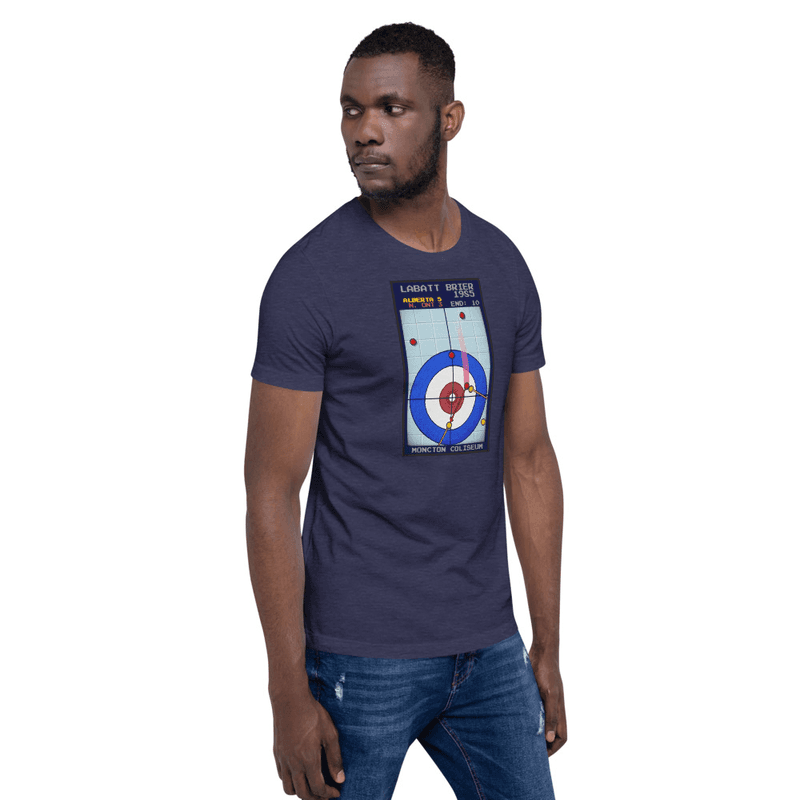 Hackner Double Video Game Unisex Tee mockup